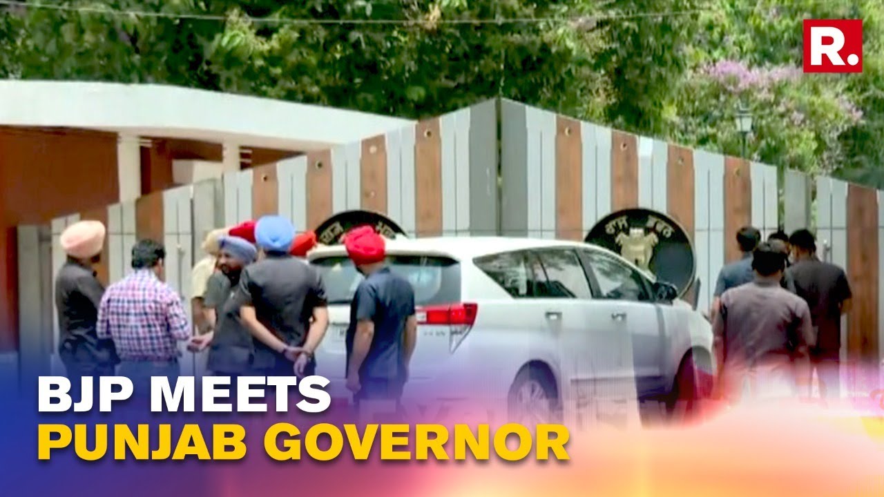 BJP Delegation Meets Punjab Guv Over Law & Order Situation In State After Sidhu Moose Wala's Murder