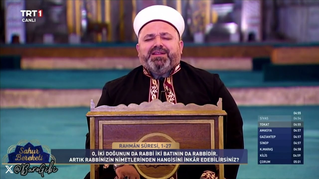 Ahmet Dinç - Rahman Süresi 1-27 (Sahur Bereketi 16. Bölüm) (26 Mart 2024)