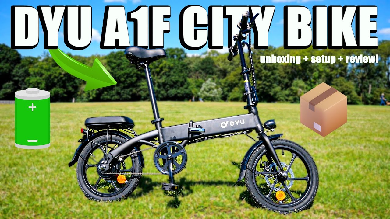 DYU A1F ELECTRIC CITY BIKE REVIEW: Unboxing, Setup, Charging & First Impressions
