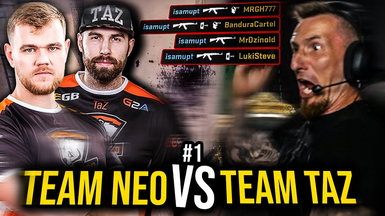 Taz IsAmU Pevor Majszi Pisicela VS Neo Merghani Bandura Dzinold LukiSteve