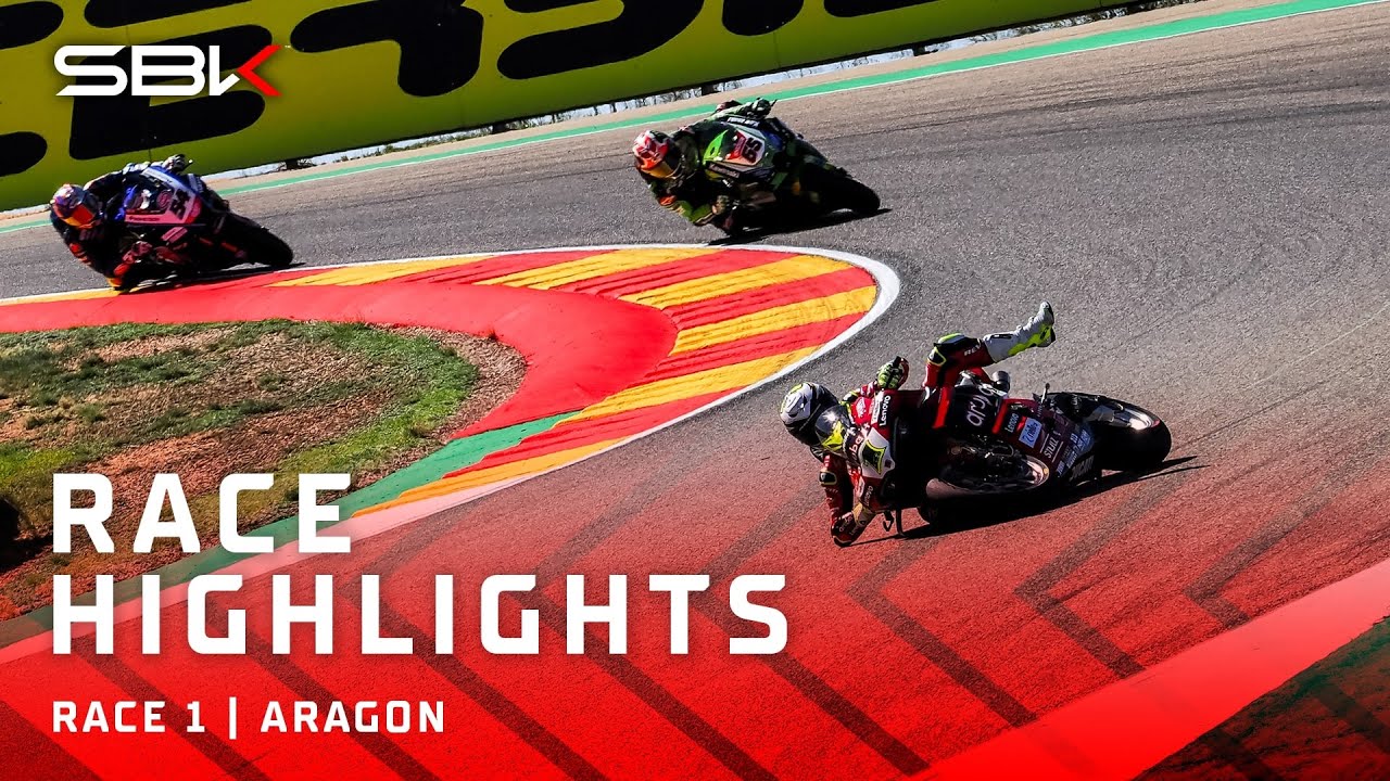 Highlights of a dramatic Race 1 at Aragon! 💥 | #AragonWorldSBK