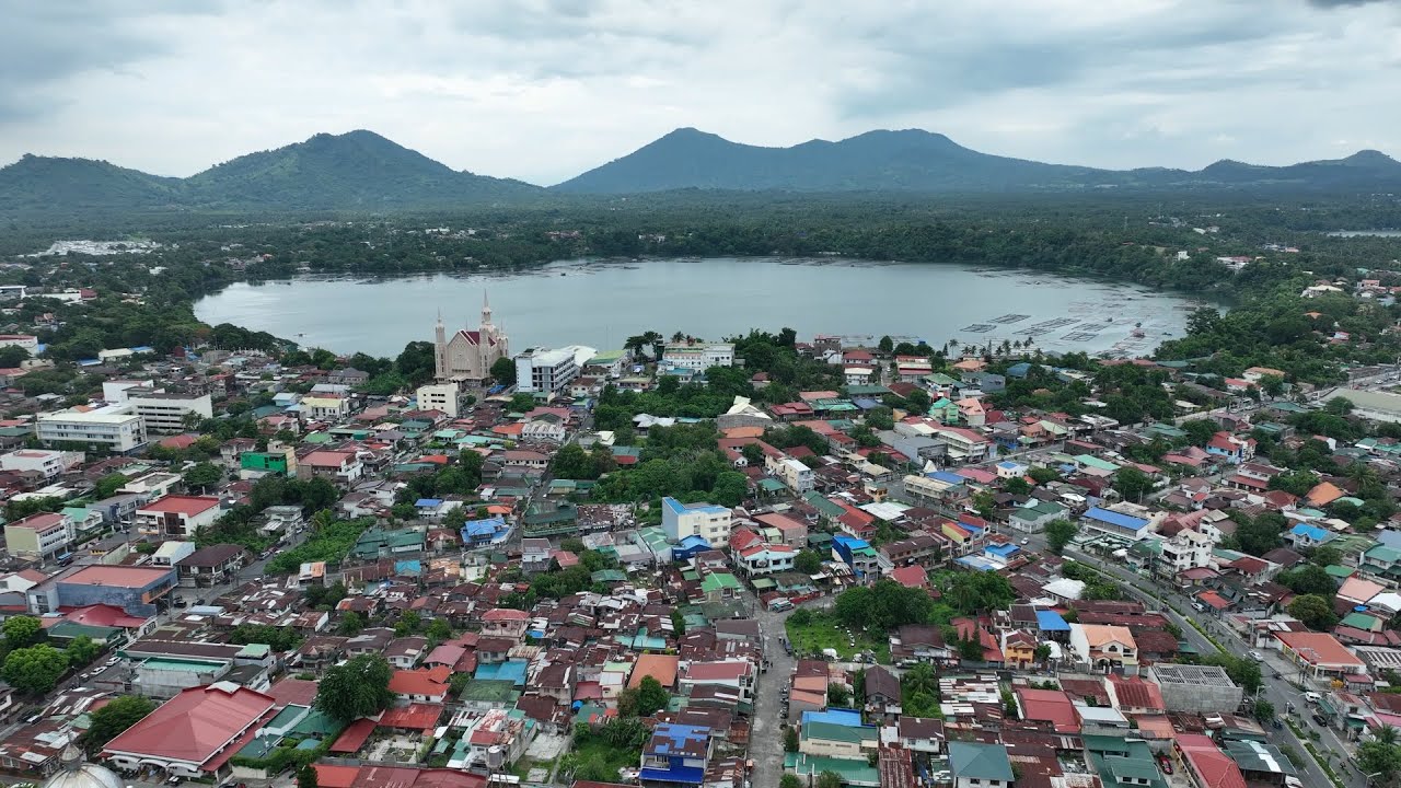 San Pablo City Aerial Views (feat. Sampaloc, Yambo and Pandin Lakes)