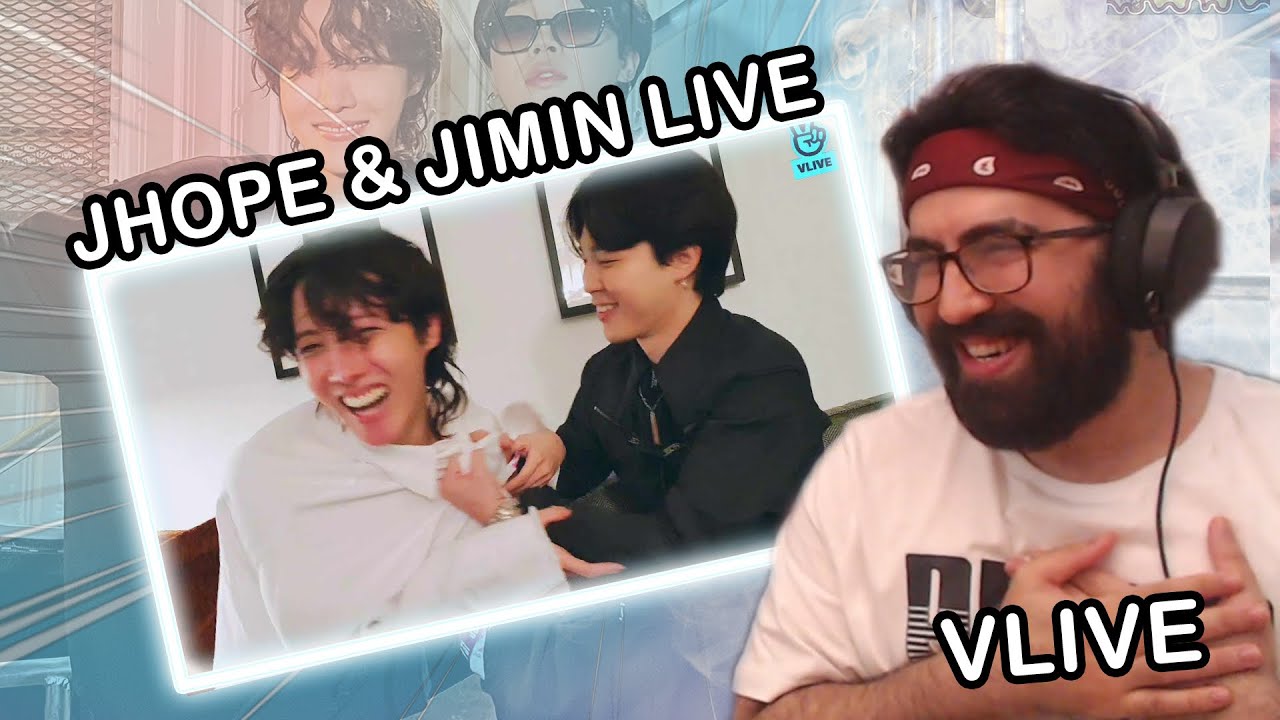 J-HOPE & JIMIN LIVE VLIVE (01.08.2022) Lollapalooza | Реакция