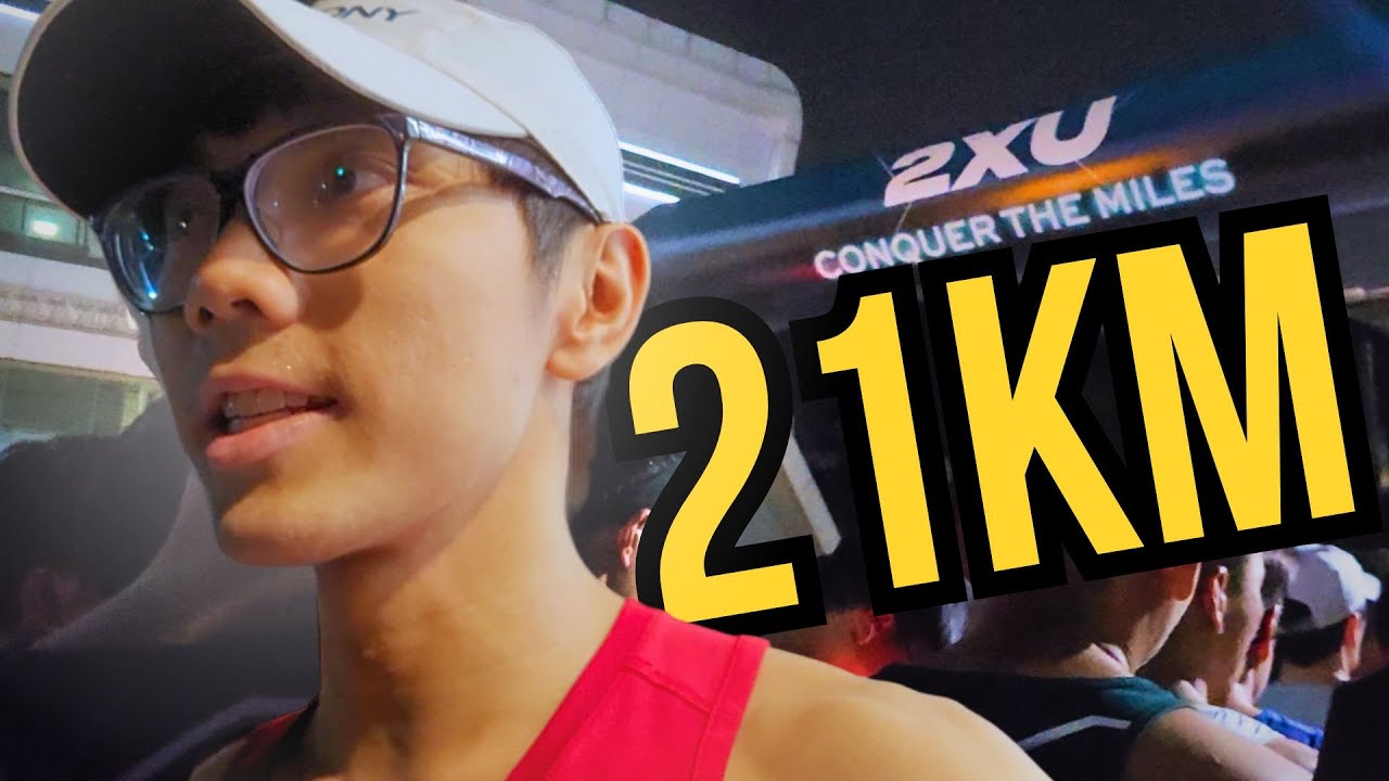 I ran the 2XU Half Marathon 2024 on 3h of Sleep!