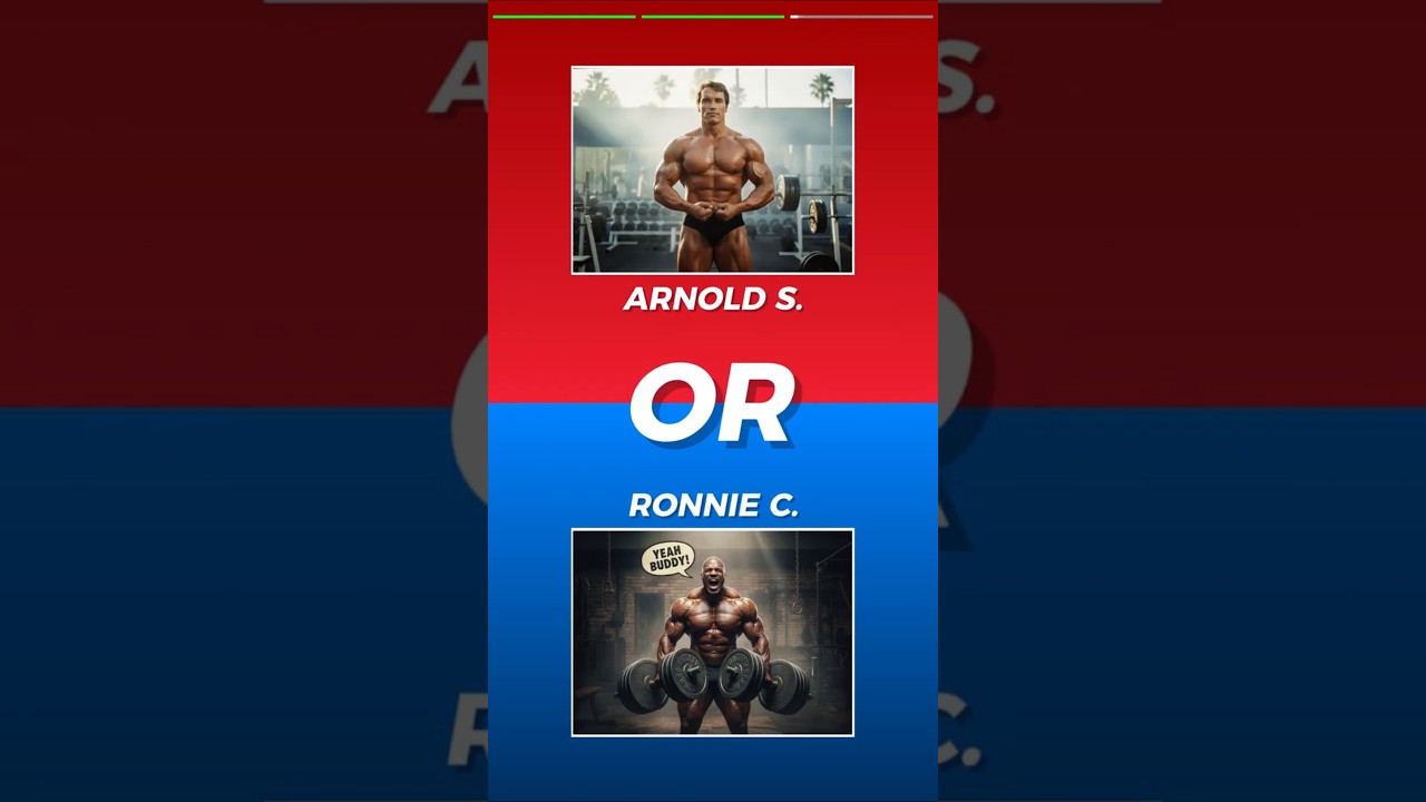 Arnold or Ronnie? 💪