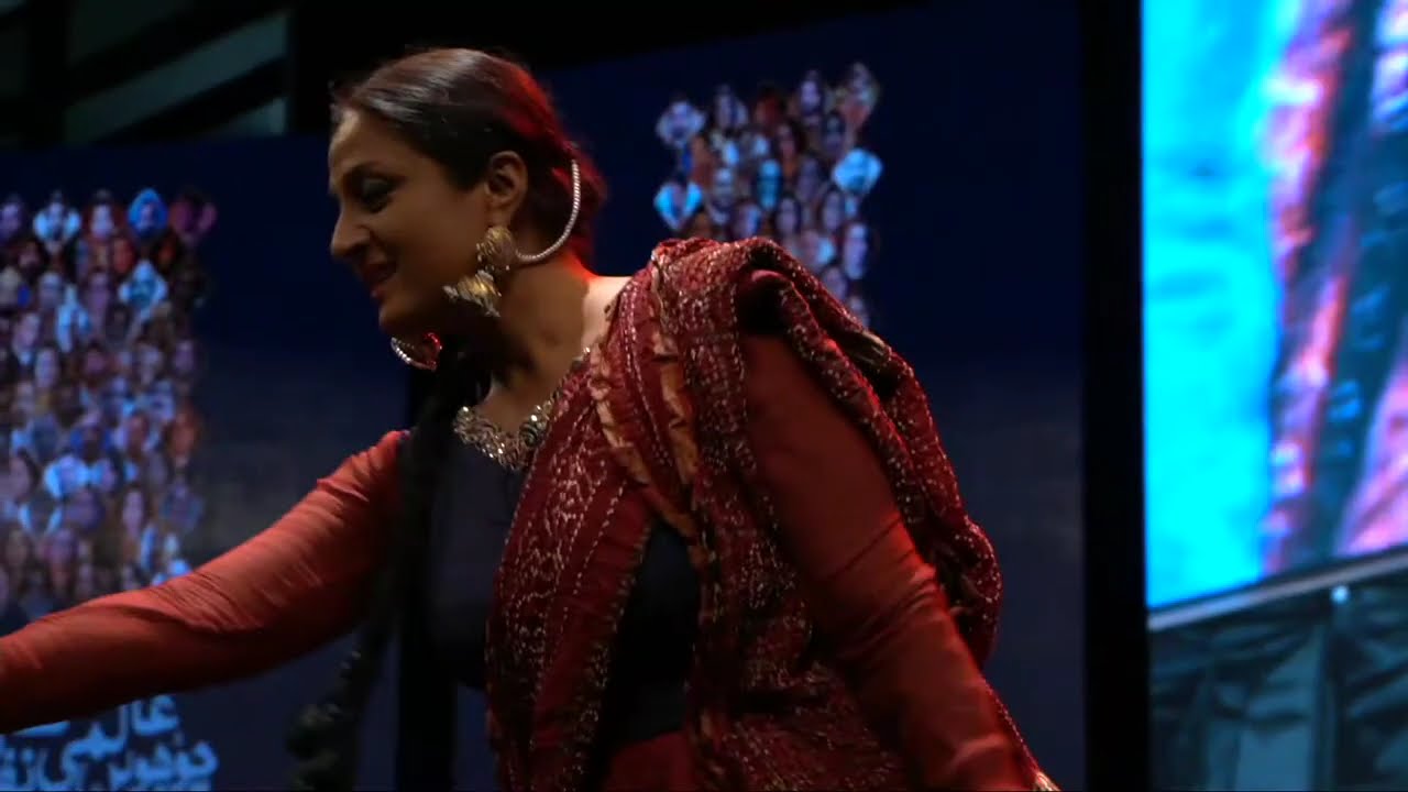 14th Aalmi #UrduConference 2021#ACPKHI Ek Shaam Faiz ke Naam. Kathak artist Shayma Saiyid