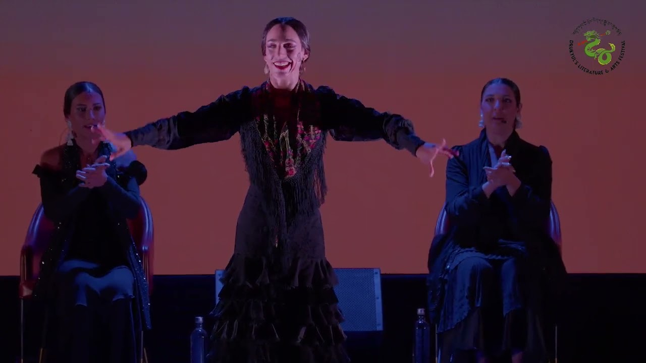 Day 1 Bhutan Echoes 2024  Flamenco Performance  Rebeca Ortega and team