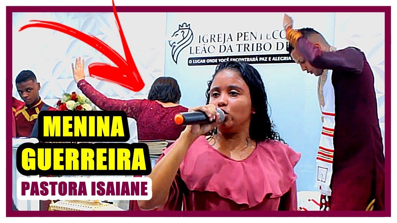 Pastora Isaiane | MENINA GUERREIRA #corinhodefogo #tvshalom #corinhodefogopentecostal #misteriofino