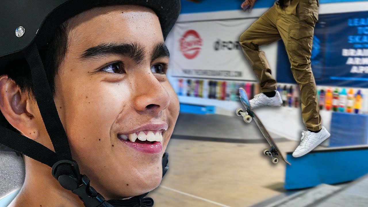 JD vs NIGEL! FULL PARK GAME OF SKATE!