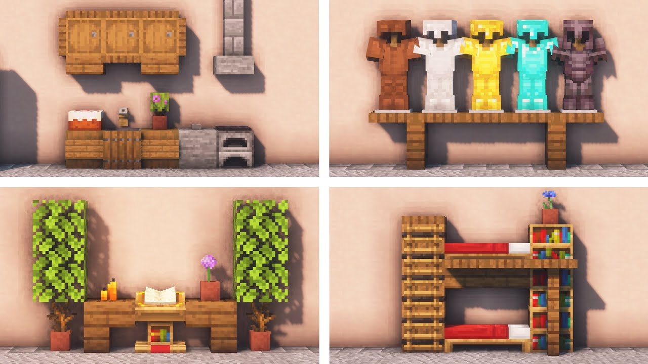 Minecraft: 30+ Interior Ideas and Designs!