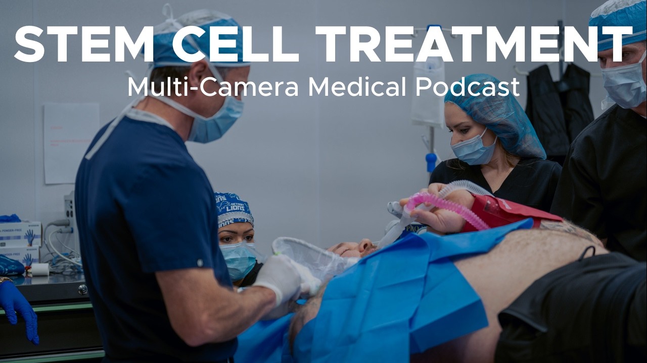 Stem Cell Treatment Explained | Healthcare Video Production | Multi-Camera Medical Podcast