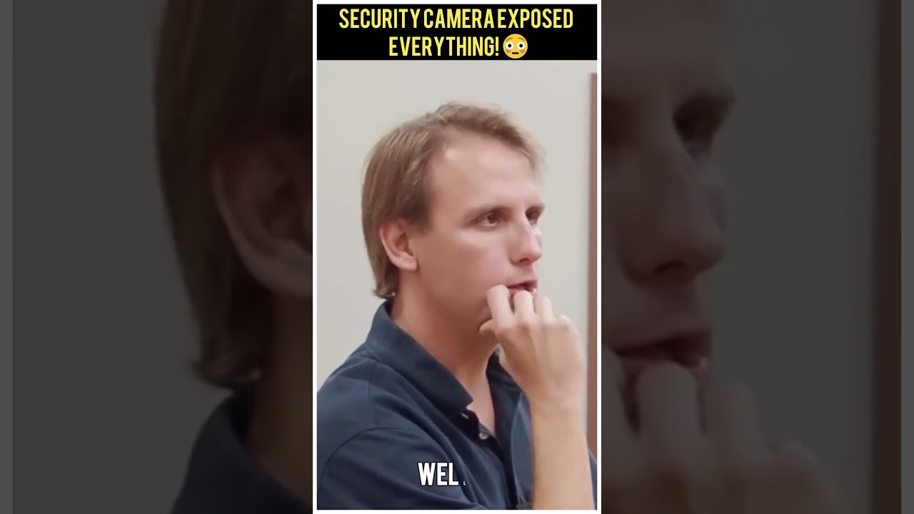 😳 Security Camera Exposed Everything! | Shocking Courtroom Twist #shorts