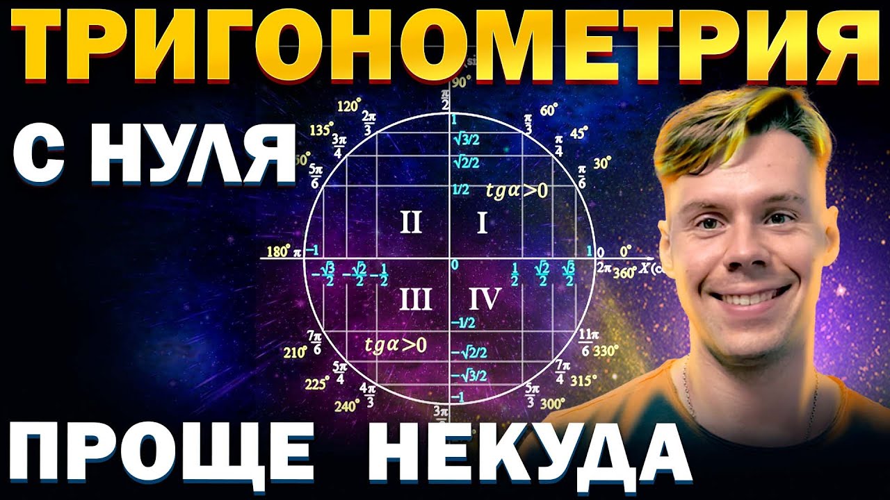 Тригонометрия с нуля. ЕГЭ по математике 2025