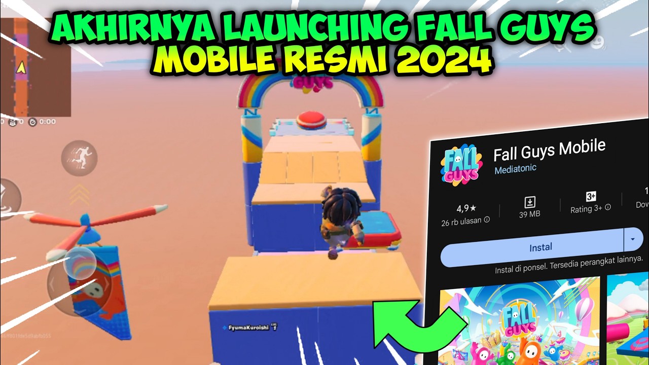 Akhirnya Fall Guys Mobile Resmi Rilis 2024 !!!