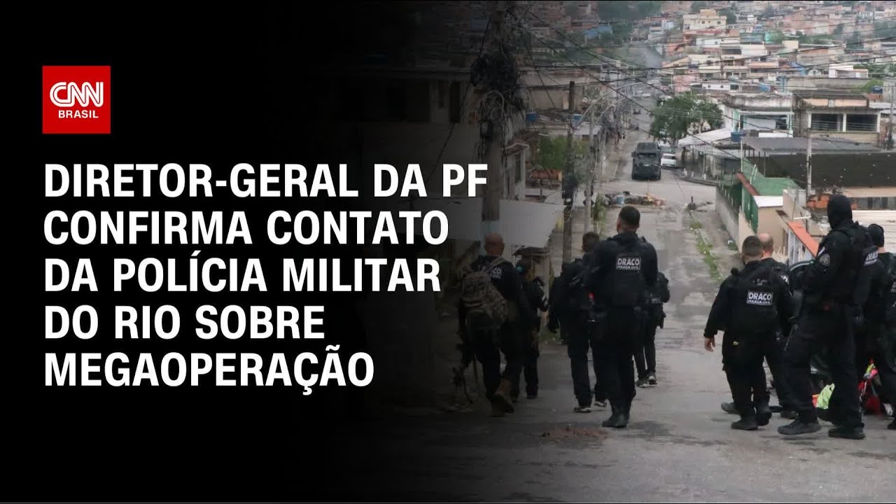 Diretor-geral da PF diz que corpora&ccedil;&atilde;o no Rio de Janeiro foi informada sobre opera&ccedil;&atilde;o | CNN 360&deg;