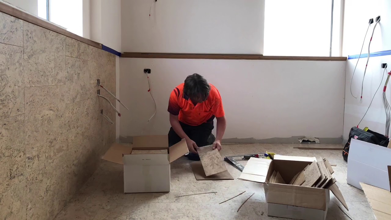 Cork Tile Wall