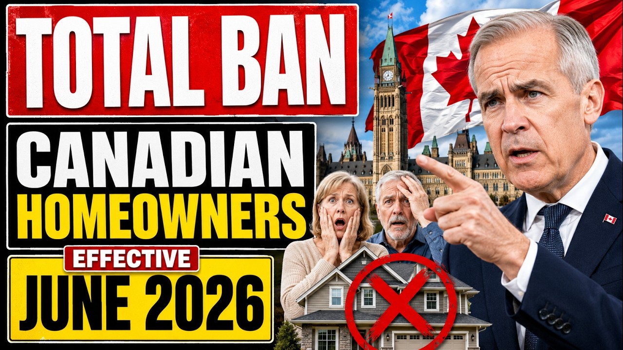 TOTAL BAN FOR CANADIAN HOMEOWNERS... EFFECTIVE JUNE 2026