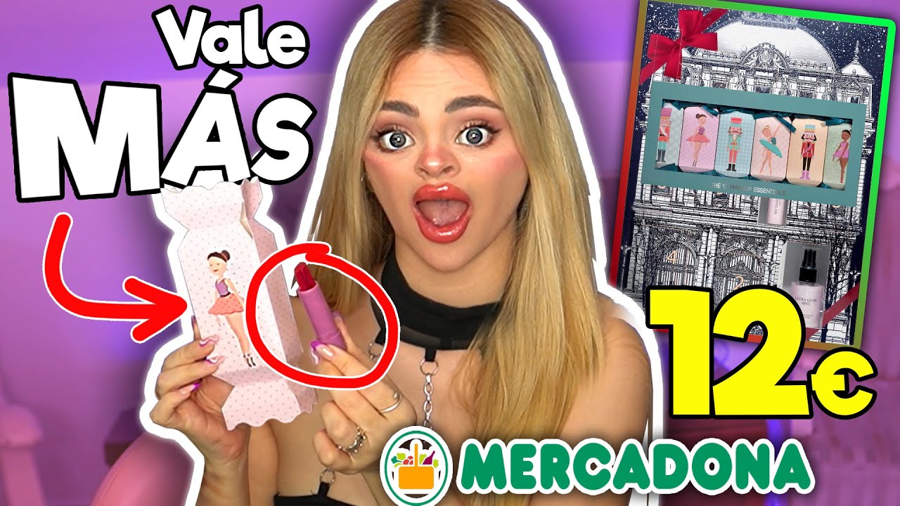 GANÉ 💲 Vale más de lo que me costó!!! CALENDARIO DE ADVIENTO MERCADONA 2022