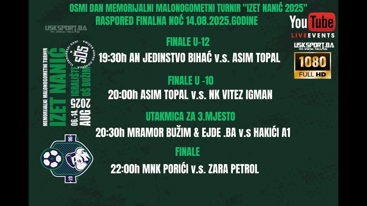 FINALE: MEMORIJALNI MALONOGOMETNI TURNIR 