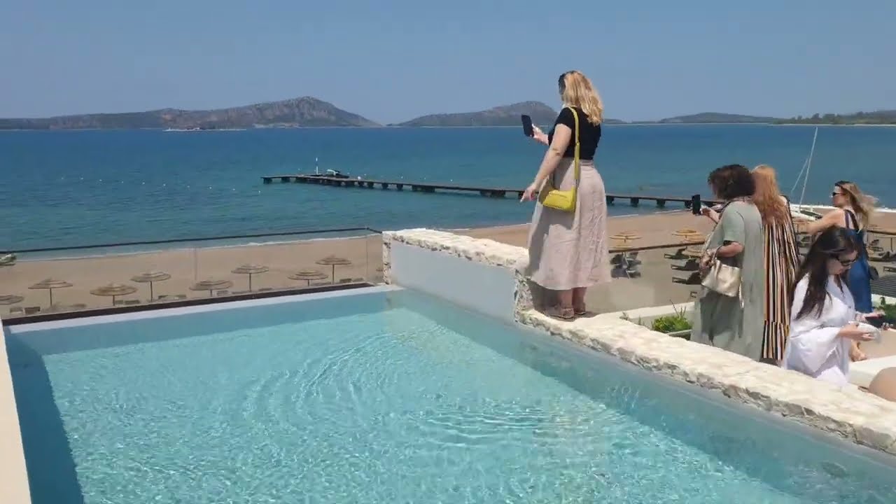 W Costa Navarino 5* молодёжный новый отель на Пелопонесе #w #viktoriatravelin