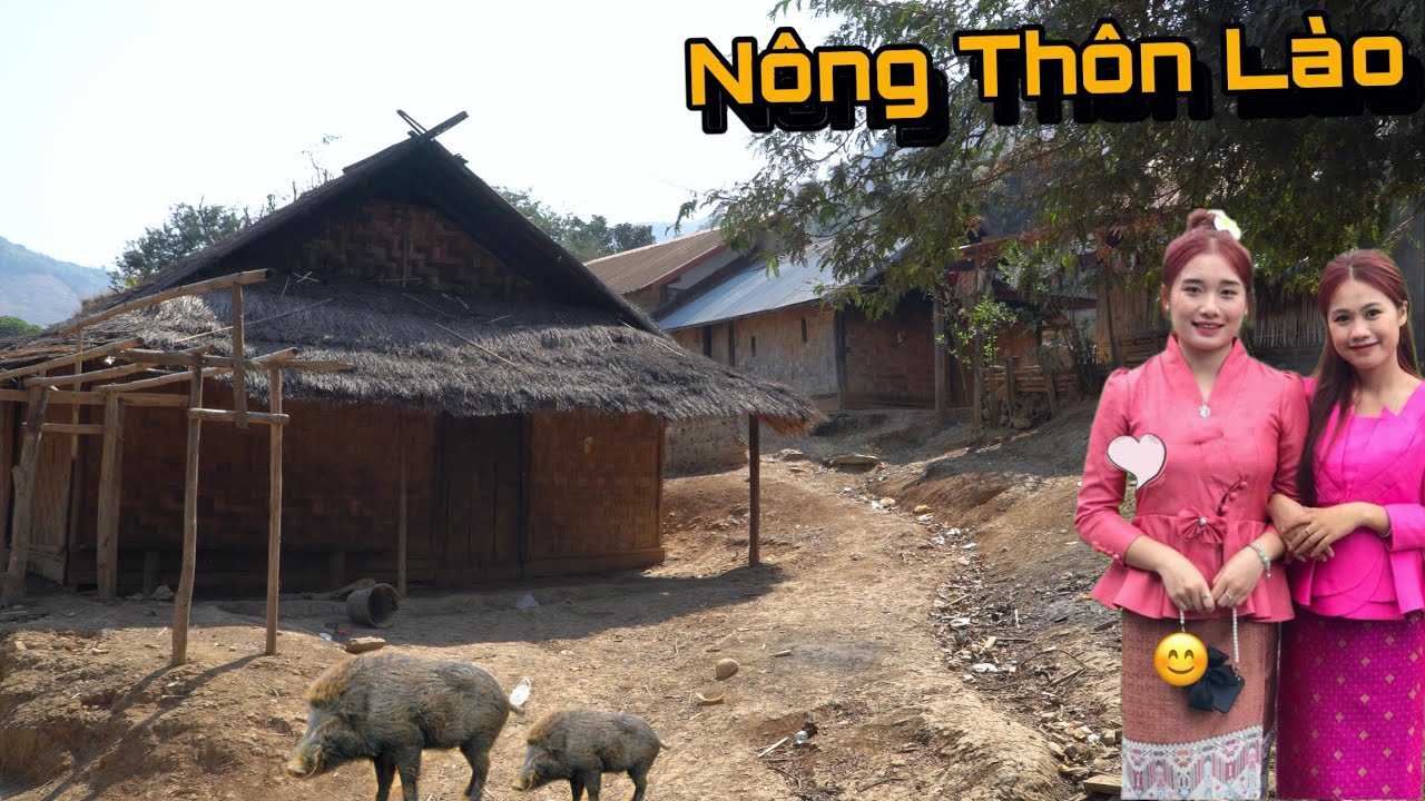 Sự Thật Về Cuộc Sống Của Người Dân Ở Nông Thôn Lào, Không Ngờ Lào Còn Những Cảnh Này..!