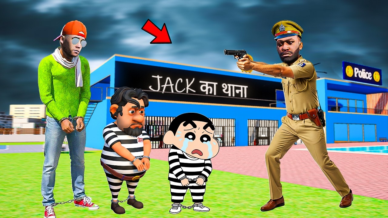 🤩Franklin's House Upgraded In POLICE STATION in Indian Bike Driving 3d! #2