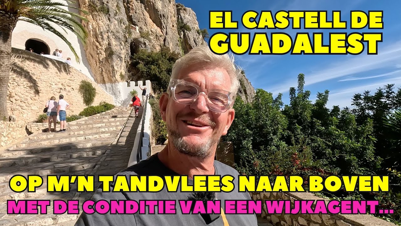 CAMPERPLAATS ONDER HET KASTEEL VAN GUADALEST - BINNENLAND BENIDORM - Solo camper - DWVLOGT #248