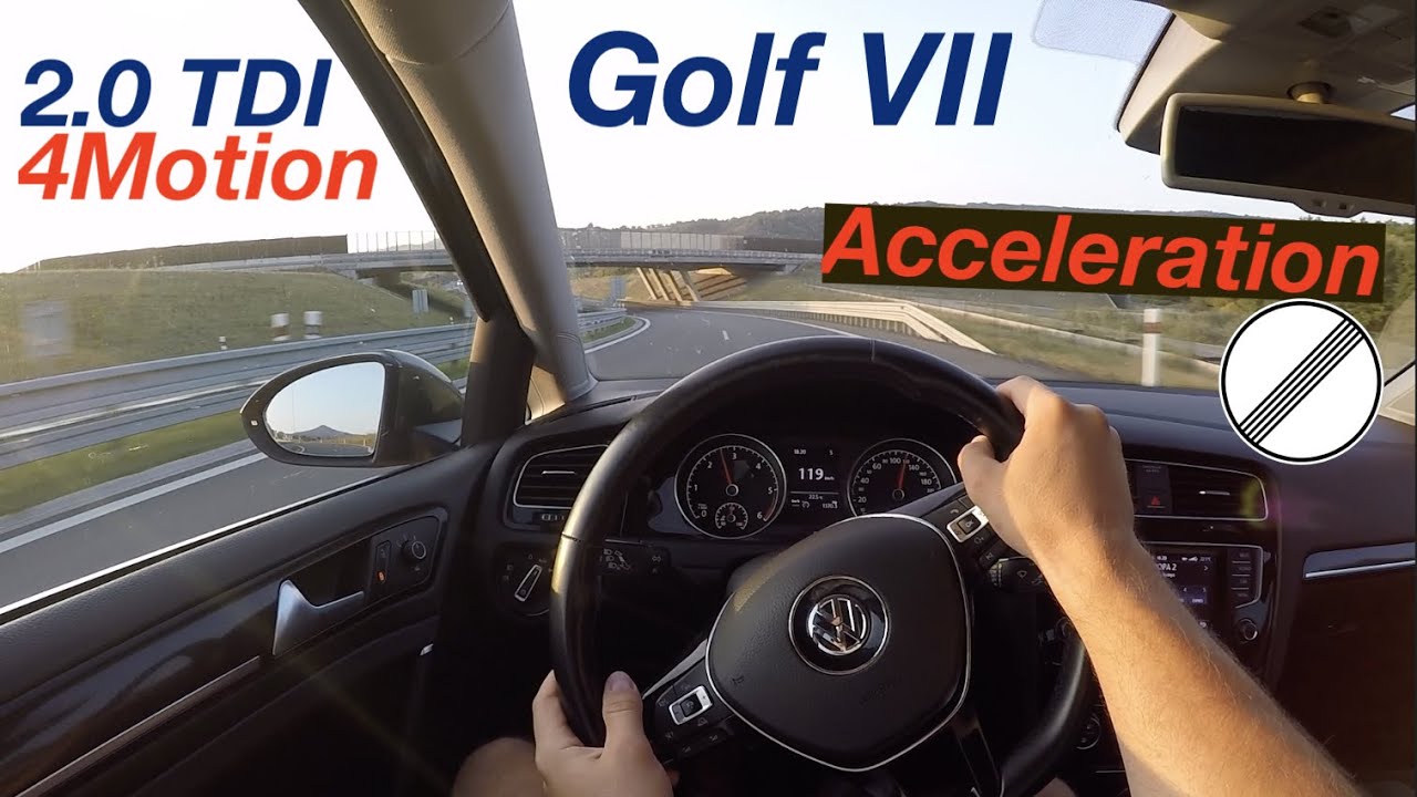 2015 | Volkswagen Golf Variant 2.0 TDI 4Motion POV Test Drive + Acceleration 0 - 200 km/h
