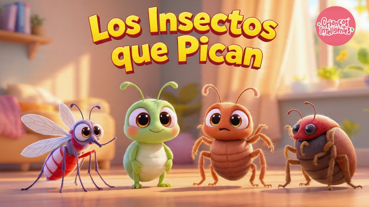LOS INSECTOS QUE PICAN - NIÑOS INTELIGENTES #niñosinteligentes #niñosaprendiendo