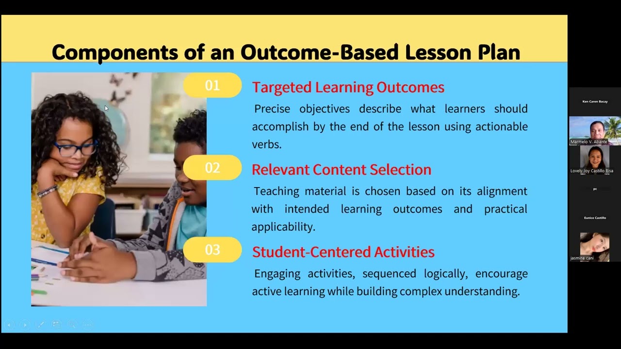 Planning for Learner Centered Instruction