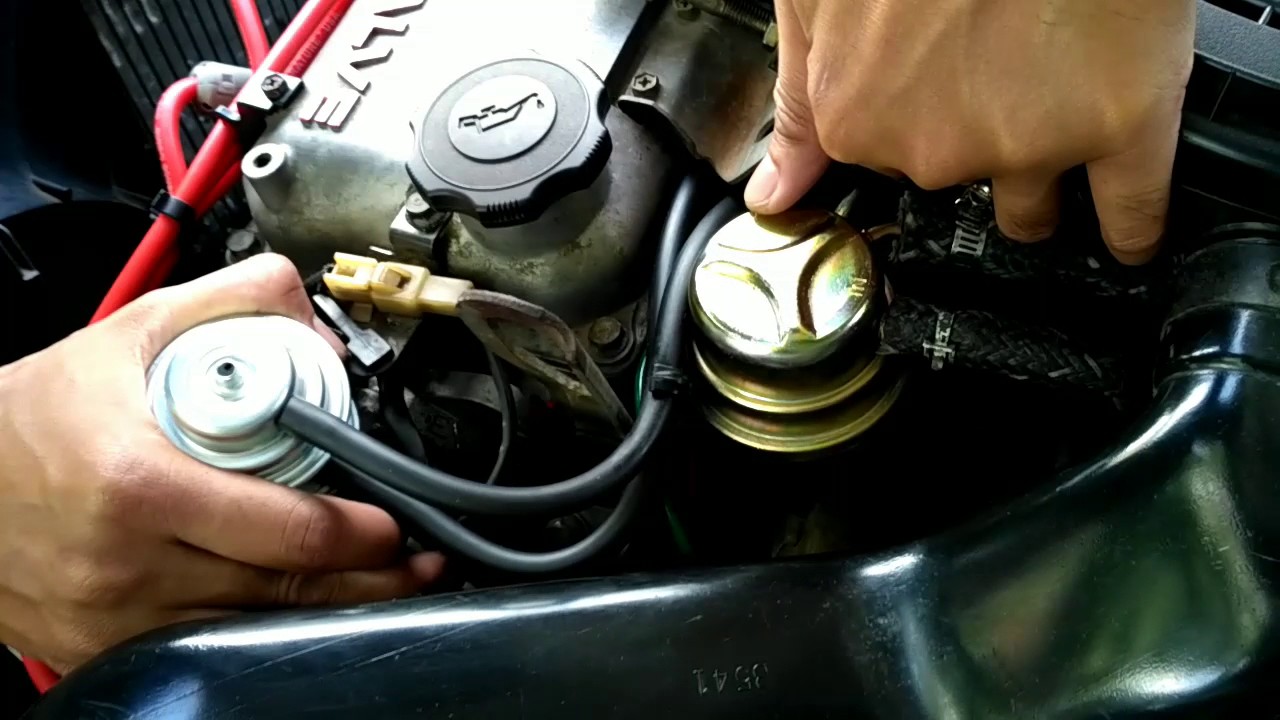 Menggeser timing pengapian Mazda Interplay 323, B6 1.600cc