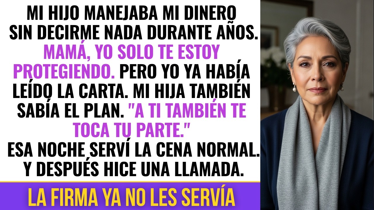 Mi hijo decía que manejaba mis cuentas para ayudarme… hasta que encontré la carta que él escondió
