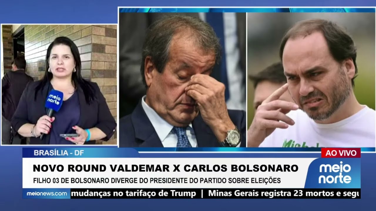 Novo round Valdemar x Carlos Bolsonaro | Agora Brasil