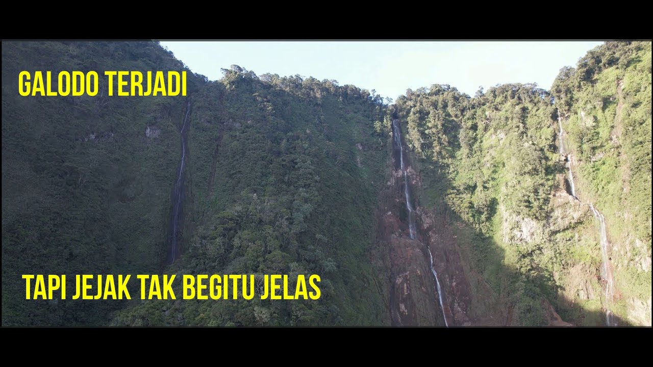 DRONE SUSUR SUNGAI DARI JORONG LABUANG KE PUNCAK GUNUNG MARAPI MELIHAT JEJAK GALODO (BANJIR BANDANG)