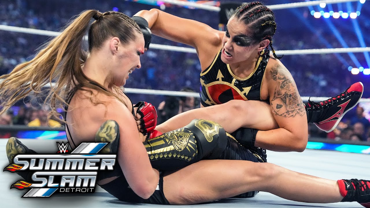 Ronda Rousey vs. Shayna Baszler - MMA Rules Match: SummerSlam 2023 Highlights
