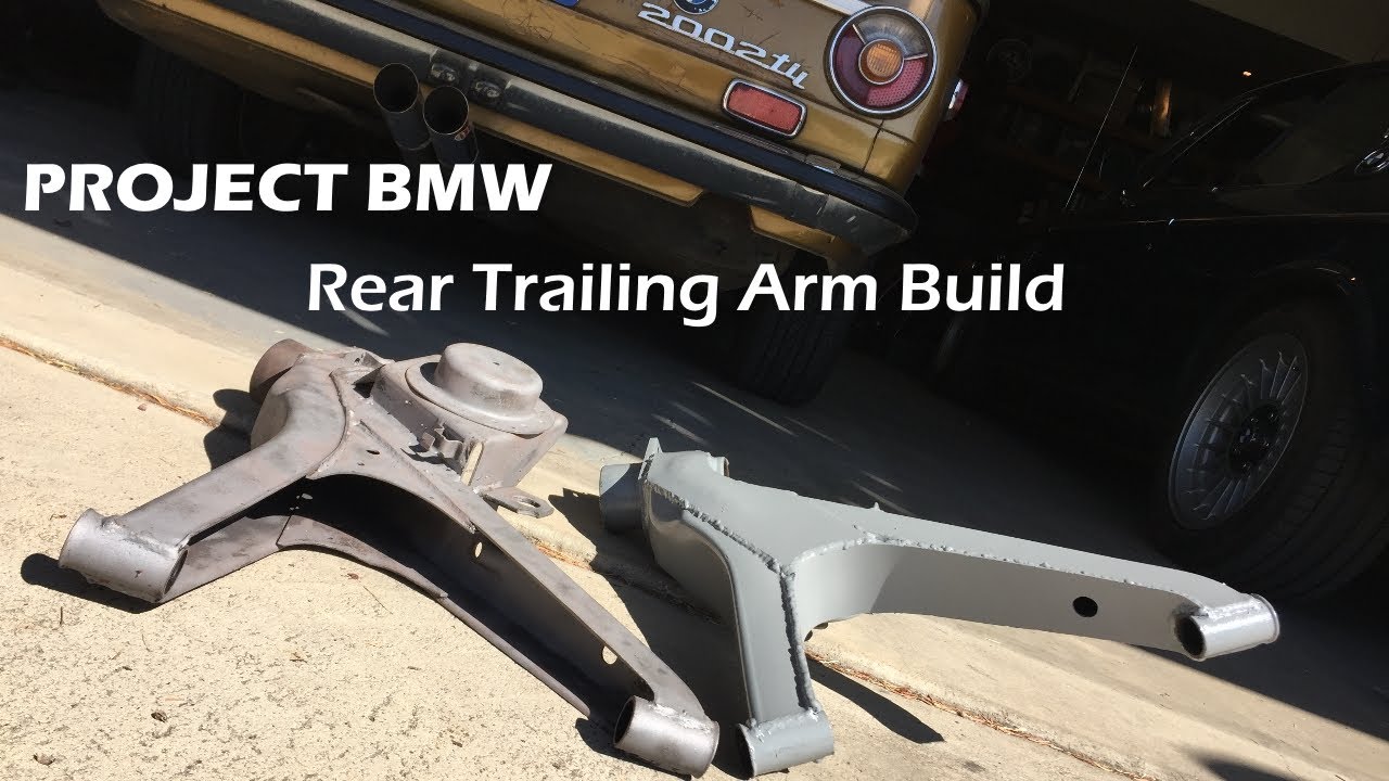 BMW 2002 Trailing Arm Build - turning stock into boxed tii with a twist of Alpina