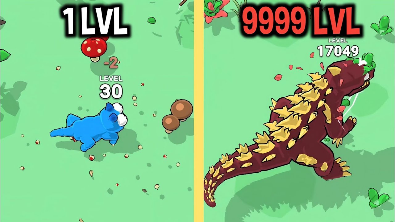MAX LEVEL in Eat to Evolve Gameplay