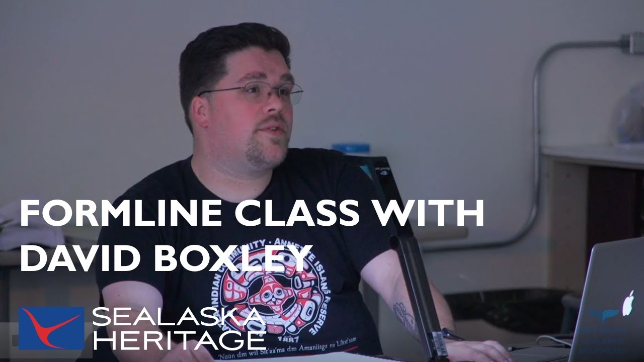 Formline Class with Tsimshian Artist David R. Boxley, Part 1