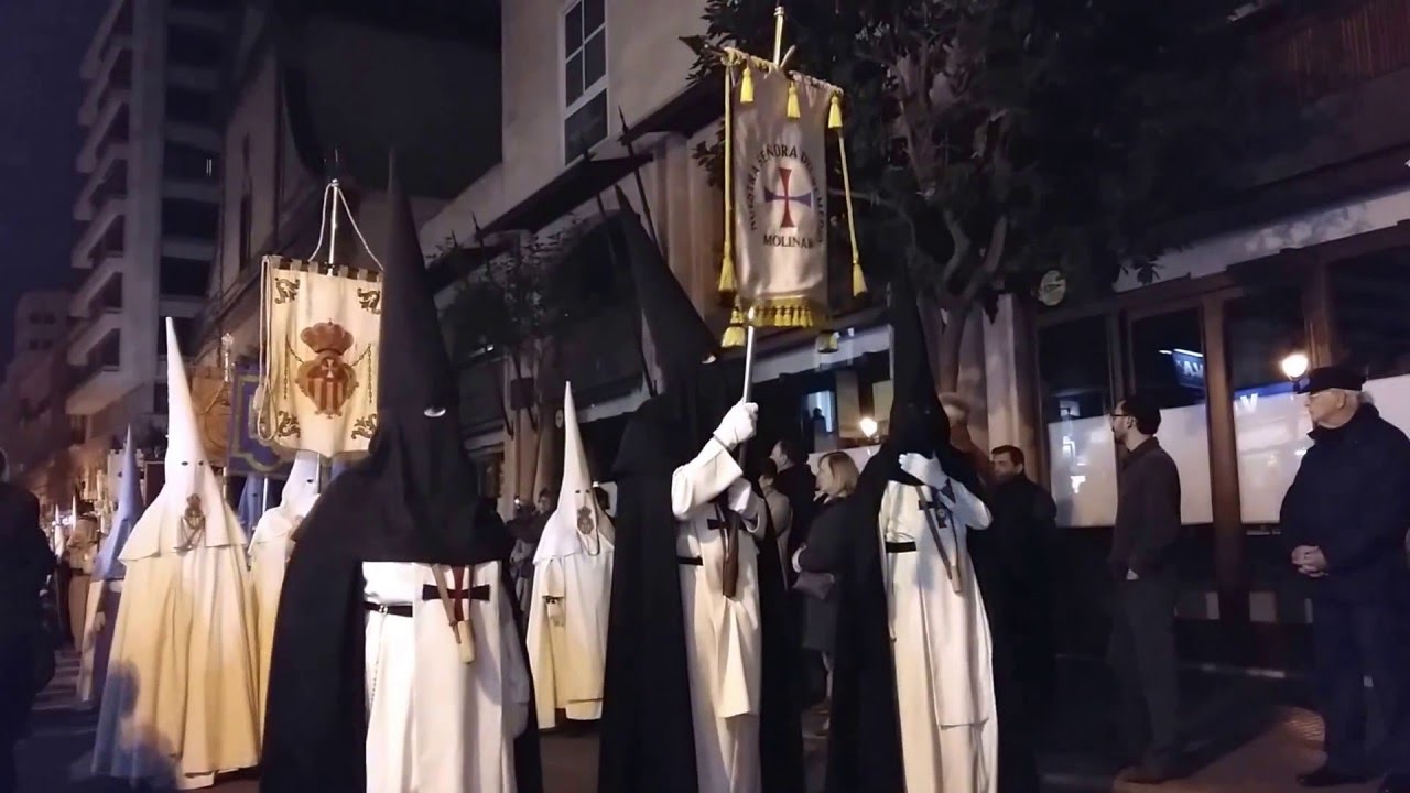 Semana Santa 2016. Procesión Estandartes Palma de Mallorca