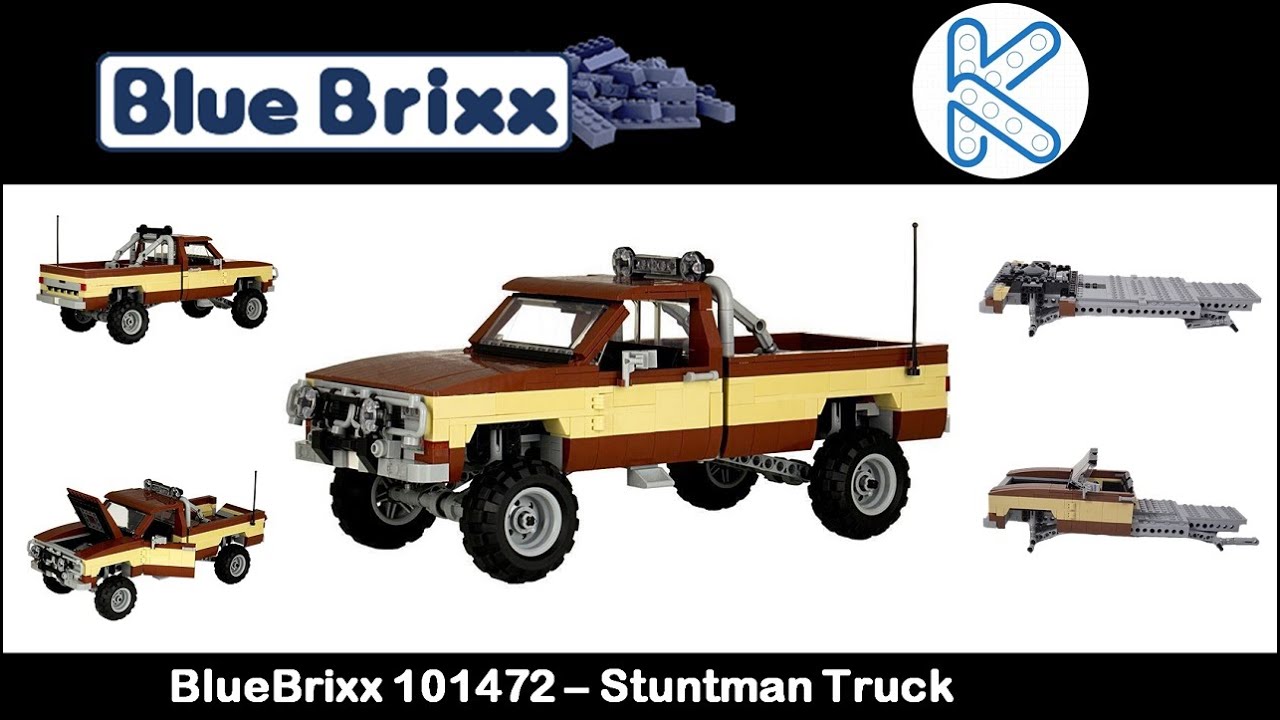 Aufbau & Review BlueBrixx 101472 - Stuntman Truck