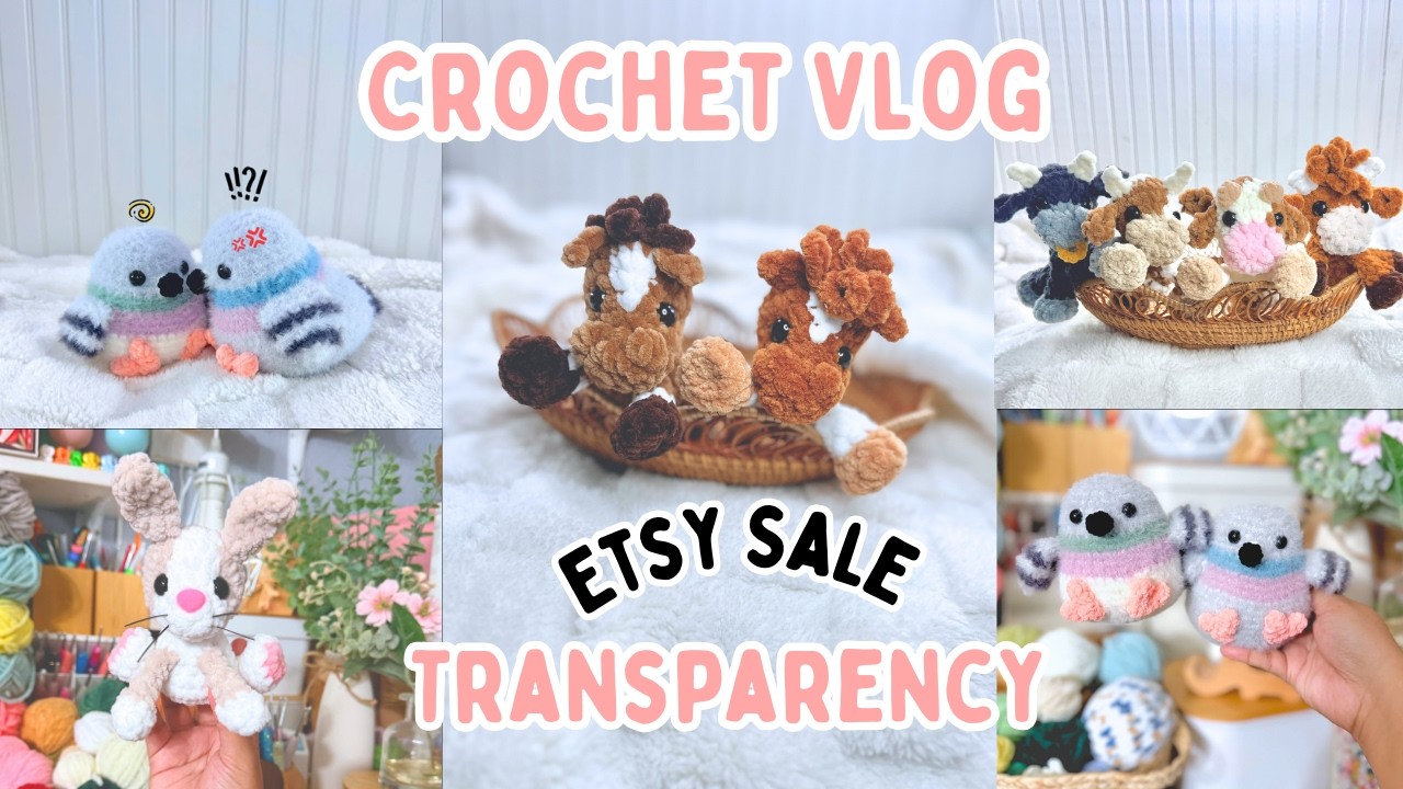 Cozy Crochet Vlog | Etsy Sale Transparency | New Patterns + Pattern Testing 2026