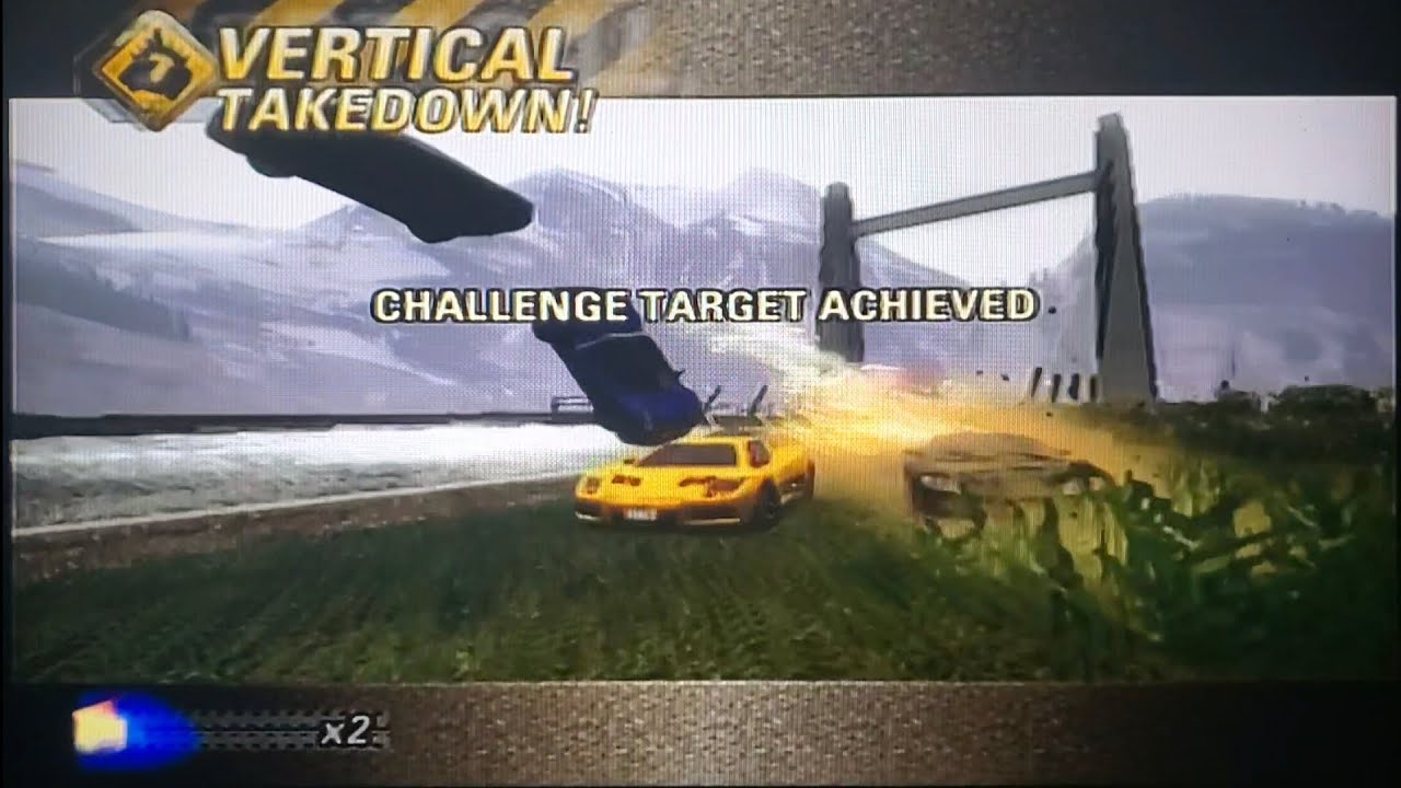 WTF was this Vertical Takedown... Burnout Revenge Playthrough [Ep. 4] (PS2)