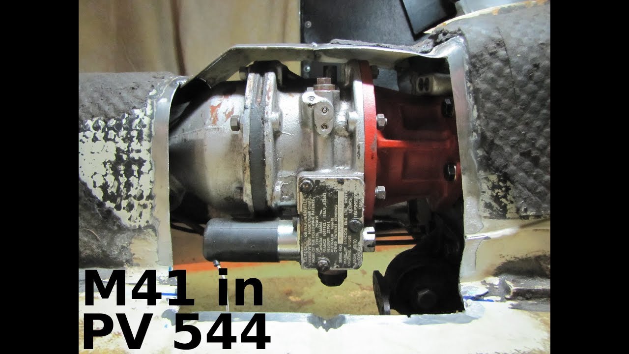 Installing an M41 Overdrive in a Volvo PV 544