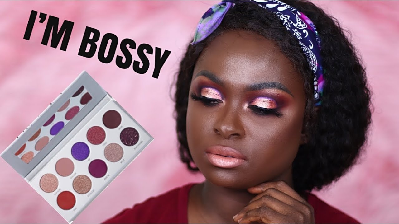 *NEW* JACLYN HILL X MORPHE BLING BOSS PALETTE | OHEMAA BONSU