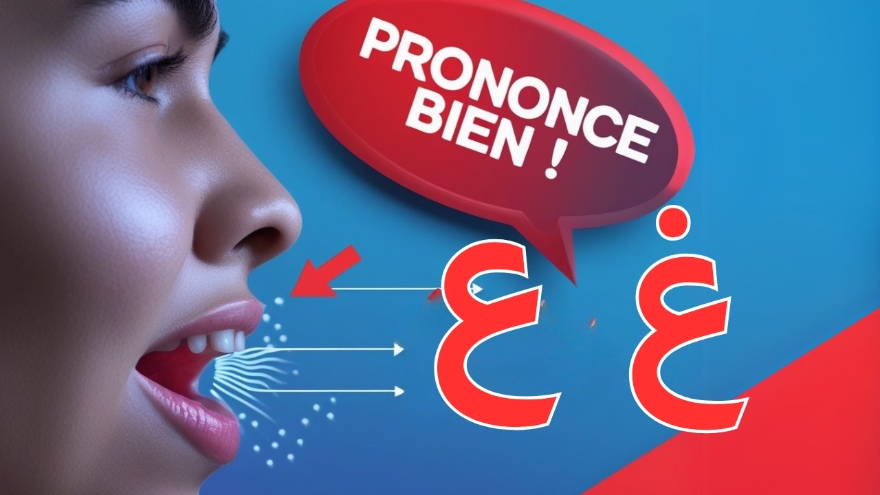 Apprendre LA PRONONCIATION des lettres ع et غ en arabe RAPIDEMENT