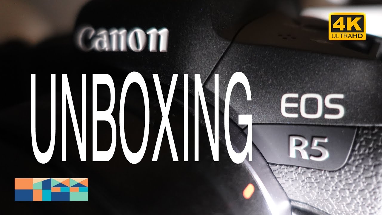 Unboxing 📦 Canon EOS R5 #unbox #eosr5