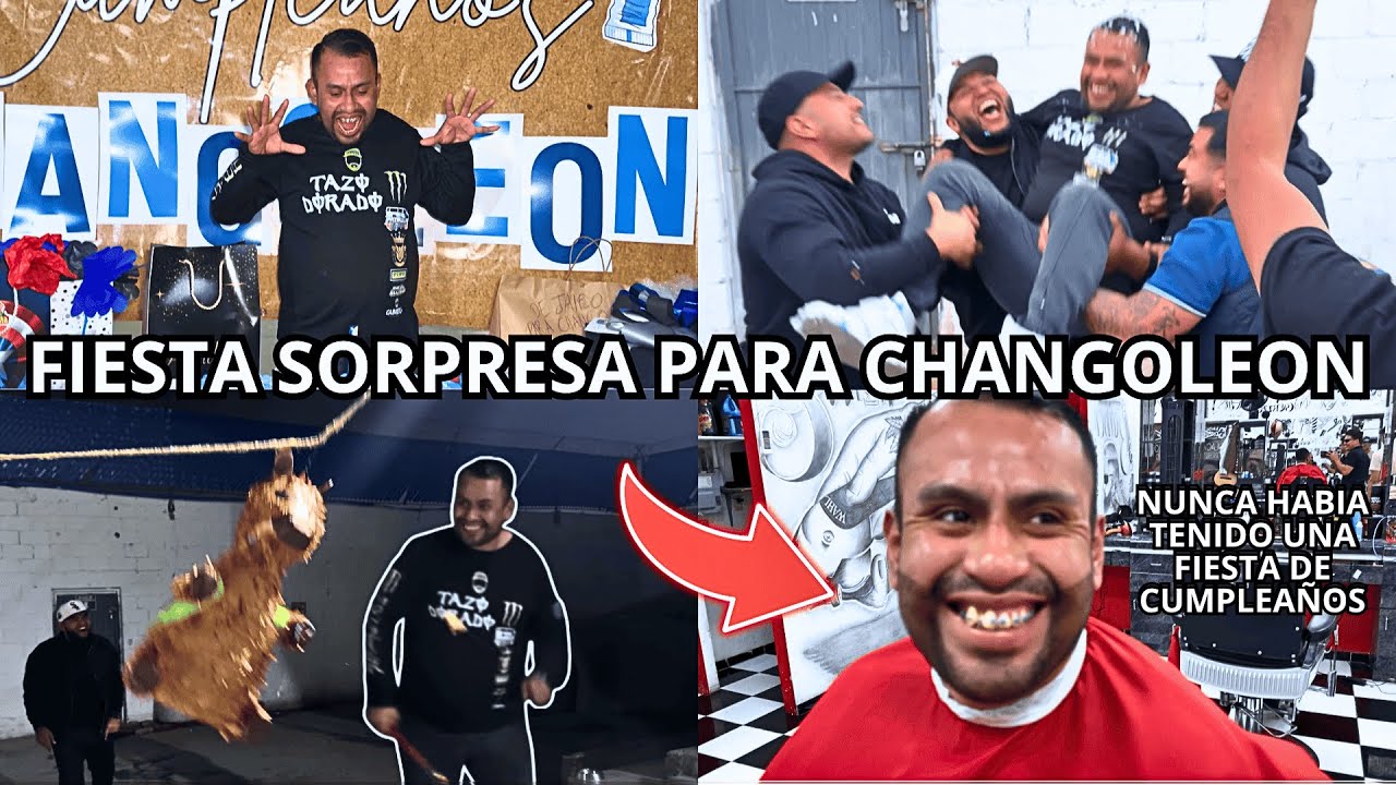 🚨PATRULLA ESPIRITUAL | LE HICIMOS UNA FIESTA SORPRESA A CHANGOLEÓN🔥#tazodorado #patrullaespiritual