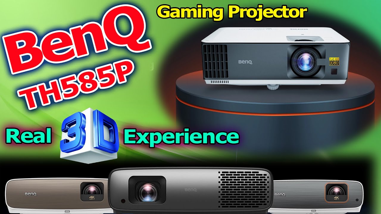 BenQ TH585P Full HD  projector unboxing and demo  #projector #benq