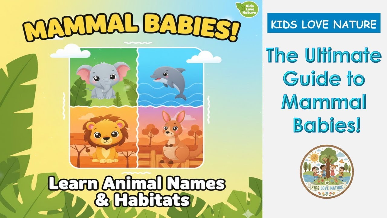How Mammal Mommies Feed Their Babies | Animal Science for Kids: The Ultimate Guide to Mammal Babies!