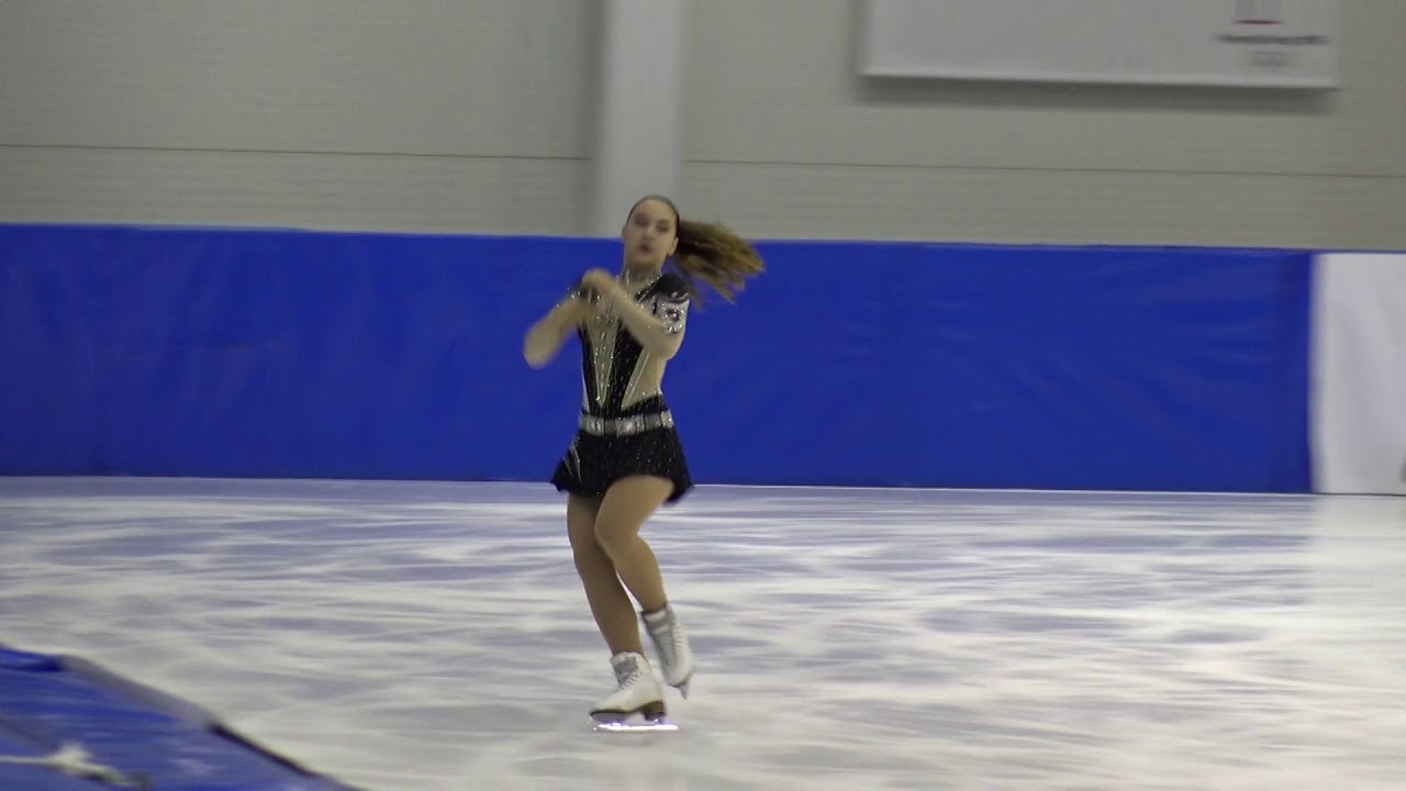 12. Santa Claus Cup 2018: Teodora Atanasova (AUT) - FS Intermediate Novice Girls Free Skating